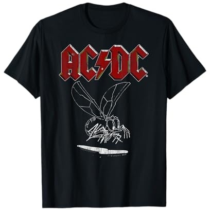Offizielles AC/DC Fly On The Wall 1985 Band Hard Rock T-Shirt