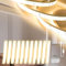 SUCIKORIO Neon LED Streifen 20m, Silikon Wasserdicht Feuerfest IP65 Led Strip Warmweiss 3000K 10mm Led Lichterkette Außen 230V Flexibler DIY Lichtband Aussenbereich mit Netzteil für Haus, Party, Küche