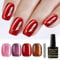 Shining She UV Nagellack Jelly Magnet CatEye,4 Farben Winter Klassischer Kristalle Cat Eye Rosa Lila Rot Kaffee Braun UV Gel Nagellack Soak-Off UV Nagellack Set für Nagelkunst Maniküre Salon,8ML