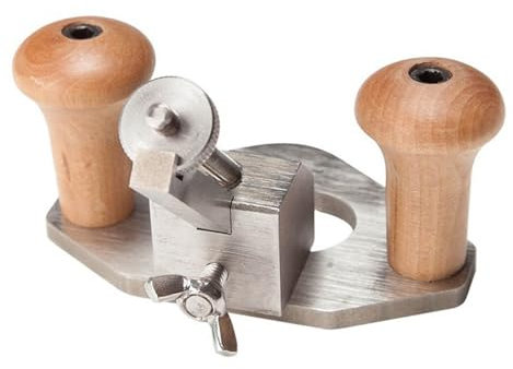 Professionelles gerades Zugmesser, geeignet für Zaunpfosten, Holzbearbeitung, feine Oberflächen, Glätten mit ergonomischem Holzgriff