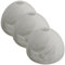 3 Stück Lampenschirm für Tischlampe Lampenschirm Stehlampe Lampenschirm E14 Lamp Shade Lampenschirm 17 cm Durchmesser Glas Lampenschirm für Hängelampe Glas Ersatz (3x Prestige Lampenschirm)