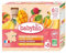 BABYBIO - Gourdes fruits - Multiparfums fruits 2 : Pomme Framboise, Pomme Orange Banane, Pomme Poire Pêche, Pomme Mangue - 8x90g