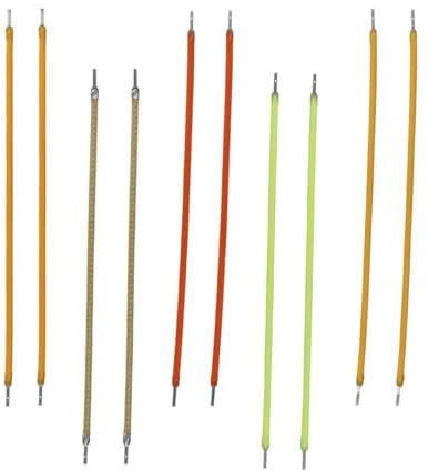 WYLIELAMSH Ein Set (10 STÜCKE) COB 3V Flexible LED Filament DIY Lampe Teile Diode Beleuchtung Strip Dekoration 255MM
