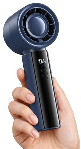 Gaiatop Turbo Handventilator, Aufladbar, 100 Stufen, LED-Display