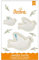 Decora 0255407 KIT 3 COUPOIRS en Plastique Colombe, Blanc