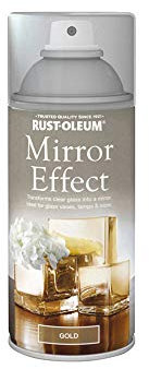 Rust-Oleum 150ml Mirror Effect Spray Paint - Gold