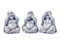 3 wise Buddha garden ornaments decorative outdoor hear no evil, See no evil, speak no evil outdoor home décor (Small)