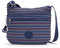 Kipling Damen Arto Umhängetasche, Blauer Geo-Aufdruck