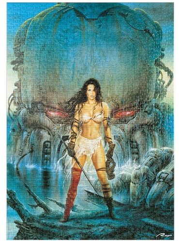 MyPuzzle Red Eye - Luis Royo - Amazonas - Premium 1000 Teile Puzzle - MyPuzzle Sonderkollektion von Heye Puzzle