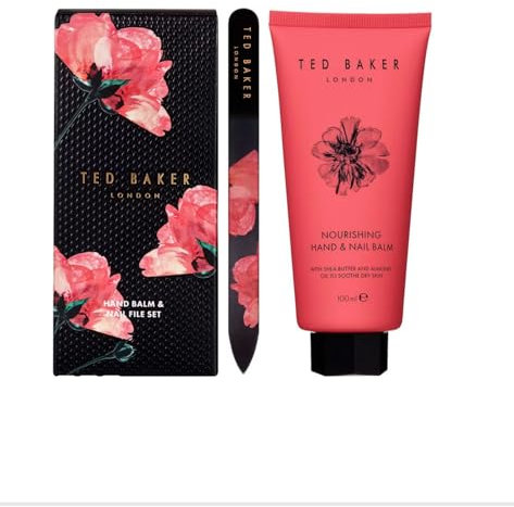 Nourishing Hand Balm & Nail File Set Duo Gift Set BY T Baker.