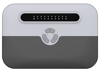 AMRTTWY Programmatore di irrigazione. Controller for Irrigazione Intelligente A 8 Zone, Supporta Il Controllo A Pompa con Sensore Pioggia, di Irrigazione Timer per irrigazione