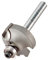 Trend Professional Bearing Guided Ovolo Router Cutter, 6.3mm Radius, 3.2mm Step, 1/4 Inch Shank, Two Alternative Bearings, Tungsten Carbide Tipped, 40/13X1/4TC