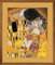 RIOLIS Counted Cross Stitch Kit 11.75X13.75-The Kiss/G.Klimt's Painting (14 Count) -R1170, Weiß