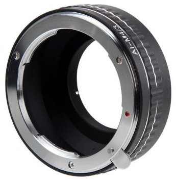 ayex Objektivadapter Kompatibel für Nikon G/F Objektive an Micro Four Thirds