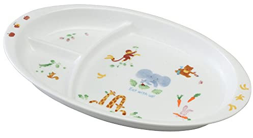 Essen Sie in Narumi alle Kinder Platte 28cm St?rkung W?rme Porzellan 40433-5554 (Japan-Import) [in Japan Kindergeschirr aus]