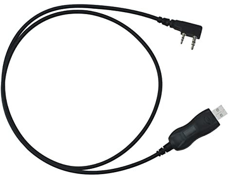 BTECH PC03 FTDI Universal Plug & Play USB Programming Cable, Baofeng, Kenwood Radios - Compatible with UV-5R, BF-F8HP, GMRS-V2, UV-82HP & More - Easy Setup, No Driver Needed