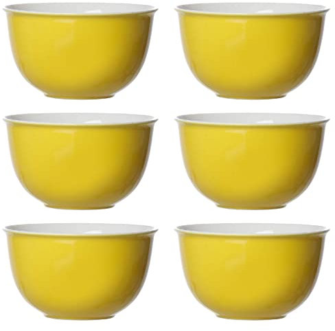 Flirt by R & B Service de table série Doppio Jaune