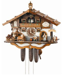 Anton Schneider Kuckucksuhr Bayrisches Haus