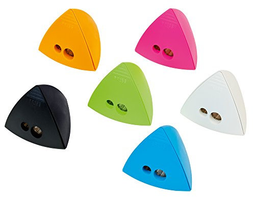 Baier & Schneider Anspitzer Colour Code, mit großem und kleinem Loch, rosa, 56 x 55 x 65 mm