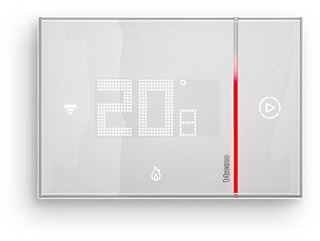 BTicino SX8000 Smarther Termostato Connesso da Incasso con Wi-Fi Integrato, 5 - 40 °C, Bianco