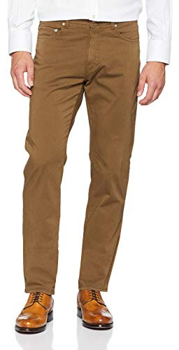 Pierre Cardin Herren Hose Lyon Tapered Futureflex Strech 5 Pocket, Braun (Braun 70), W34/L32