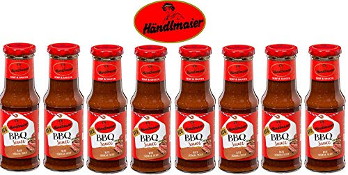 BBQ-Sauce Smokey mit Süßem Senf von Händlmaier 8x200ml