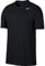 NIKE Mens M Nk Df Tee Dfc Crew Solid T-Shirt, Black/(White), M EU