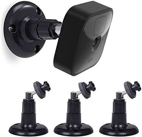 TIUIHU Camera Wall Mount for Blink XT/XT2,Blink Mini,Blink Outdoor 4 and All-new Blink Outdoor/Indoor - Adjustable Home Security Camera Mounting Bracket (3 Pack)