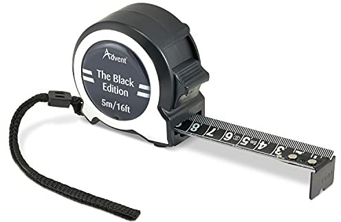 Advent Black Edition ATM1-5025 Profi-Maßband, 5 m x 25 mm