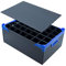 Caterbox Champagne Flute Storage Box with Lid | 35 Compartments (Max Glass Size: H190 x W65mm)