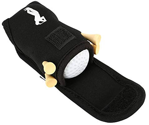 Golfball Tasche Halter,3 Farben Hochfeste Utility Pouch Tee Zubehör Tasche,Leichte Golfbälle und Tees Halter Tasche Tasche Aufbewahrungstasche,für Golfer