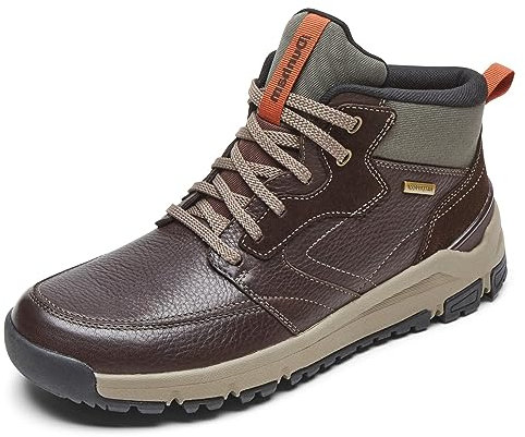 Dunham Glastonbury Waterproof Mid Boot Brown 8 4E