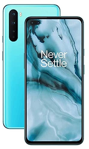 OnePlus Nord 5G - Smartphone 128GB, 8GB RAM, Dual Sim, Blue Marble (Renewed)