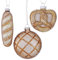 3 STK Weihnachtskugeln Brot Brezel Brötchen Brotzeit Bäcker Alpen 8cm Glas Brezeln Christbaumkugeln Weihnachtskugeln Christbaumschmuck Kugel Hänger Glaskugeln