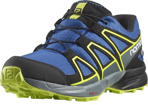 Salomon Speedcross Climasalomon wasserdichte Unisex Kinder-Multisportschuhe, Outdoor-bereit, Grip, Praktischer Komfort, Nautical Blue, 35