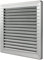 MKK Lüftungsgitter eckig Ø 100 120 125 150 mm Abluftgitter Lamellengitter Insektenschutz Kunststoff Ø 120 mm Silber