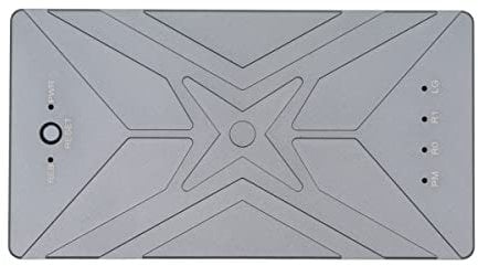 cablecc Dual NVME M.2 NGFF M-Key auf USB-C Typ-C Raid0 Raid1 JBOD Großes Gehäuse 20Gbps mit Lüfter Raid0 Hyper Adapter
