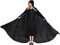 Chitomars Umhang mit Kapuze, groß Size Halloween Umhang Kostüm Damen Samt Cosplay Hexen Vampir Kostüm Erwachsene Umhang Halloween Karneval Mittelalter Robe Schwarz