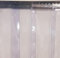 PVC - Lamellenvorhang Bausatz Streifenvorhang 1,5m hoch 1m breit - 20cm-2mm
