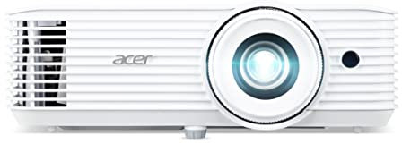 Acer H6816ATV Projecteur TV DLP Android (4K UHD (3840 x 2160 pixels) 4000 ANSI lumens, contraste 10 000:1, 3D, Keystone, 1 haut-parleur 10 W, HDMI (HDCP)) blanc, Home Cinema