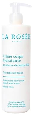 La Rosée Feuchtigkeitsspendende Körpercreme mit Bio-Sheabutter, 400 ml
