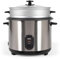 Livoo - Olla de arroz y vapor - Acero inoxidable, 2,8 L, 1000 W, recipiente extraíble