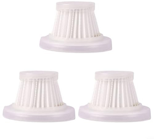 Filtri HEPA di ricambio per mini aspirapolvere per auto senza fili, microfiltro accessori (3 pezzi)