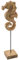 Aufsteller Seepferdchen Mangoholz Maritime Deko Tischdeko 30cm Hoch