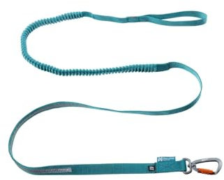 Non-Stop Dogwear Touring Bungee Hundeleine, 2,8 m/13 mm, Blaugrün