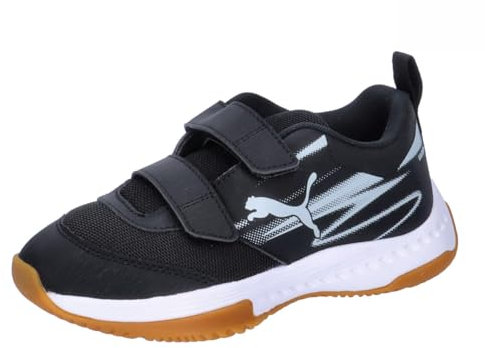 PUMA Varion II V Jr Hallensportschuhe Teenager, Black-Cool Light Gray-Gum, 35.5 EU