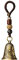Hängende Glocke, Feng Shui Glocke, Buddhistische Glocke Windspiel, Metall Antiker Stil Dekorative Auto Hängeglocke, Vintage Segen Glocken, Schnitzerei Glockendekor mit Exquisite Schnitzerei für Deco