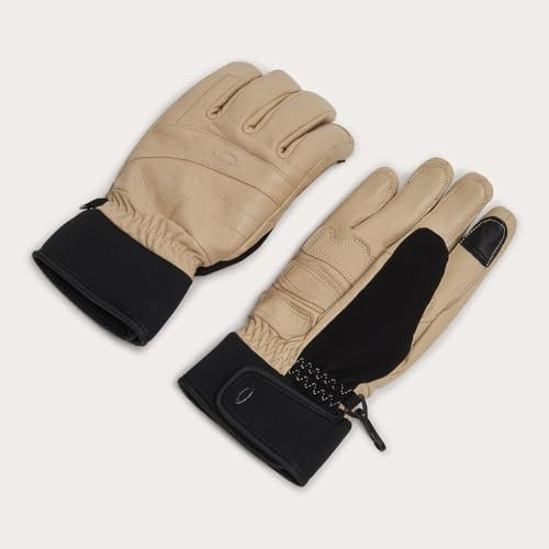 Oakley Peak Damenhandschuhe, Leder, Humus, Größe L