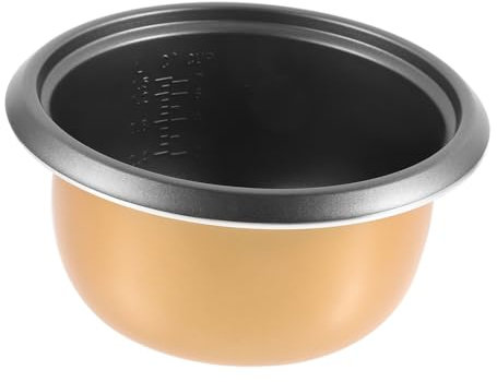 Cabilock Olla de Repuesto para Olla Arrocera Olla Eléctrica Pequeña para El Hogar Recipiente Antiadherente para Cocinar
