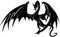 Generisch Metall Drachen Wanddeko, Wanddeko Metall Schwarz, Wanddeko Wohnzimmer Metall, Wanddeko Wohnzimmer Modern für Schlafzimmer Wohnzimmer Zuhause Wand Innen Außen